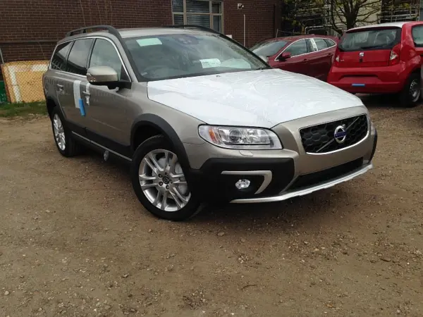 Brand new car April 2015 in pre-delivery inspection