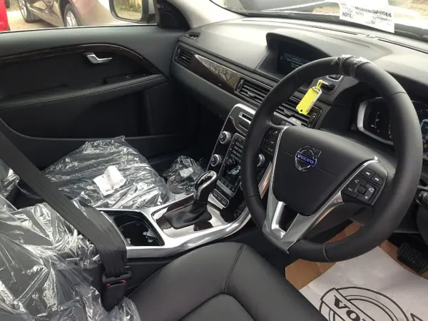 Brand new car April 2015 in pre-delivery inspection